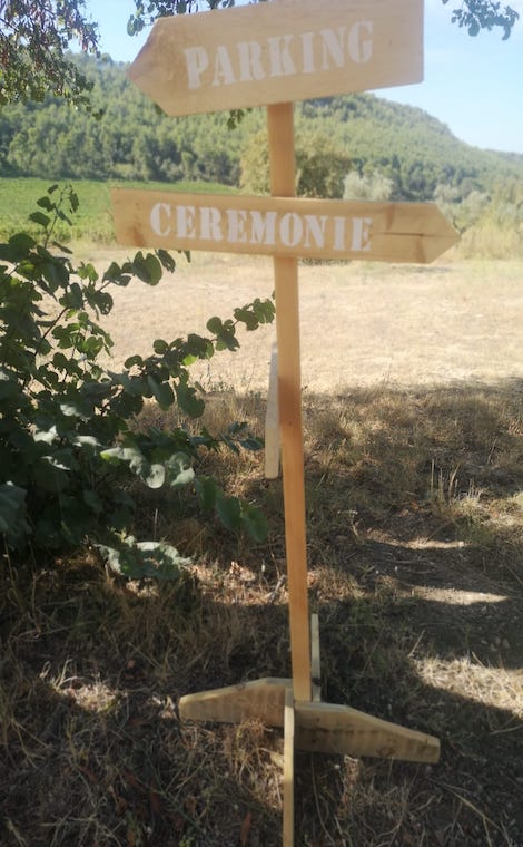Pancarte directionnelle