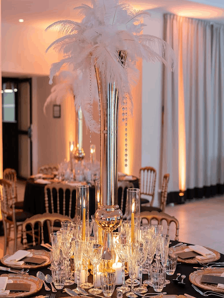 centre det able plume blanche gatsby