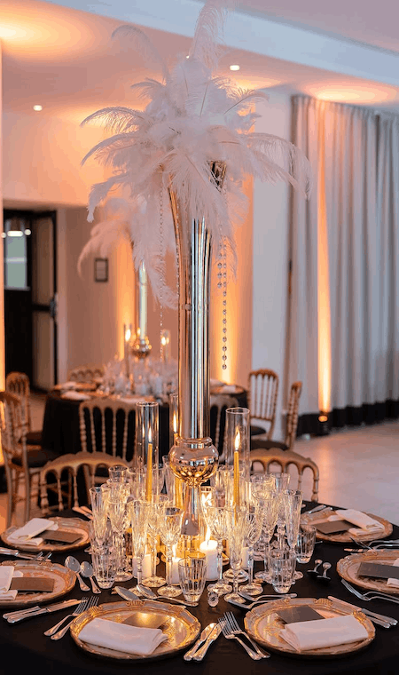 centre det able plume blanche gatsby