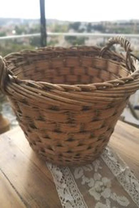 Panier en osier pour votre theme champetre