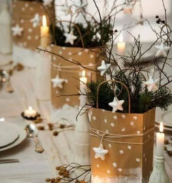 centre de table noel-