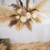 Bouquet pampa allongé-Location décoration mariage-Aix en provence0 Centre de table pampa