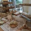 support rond pour table