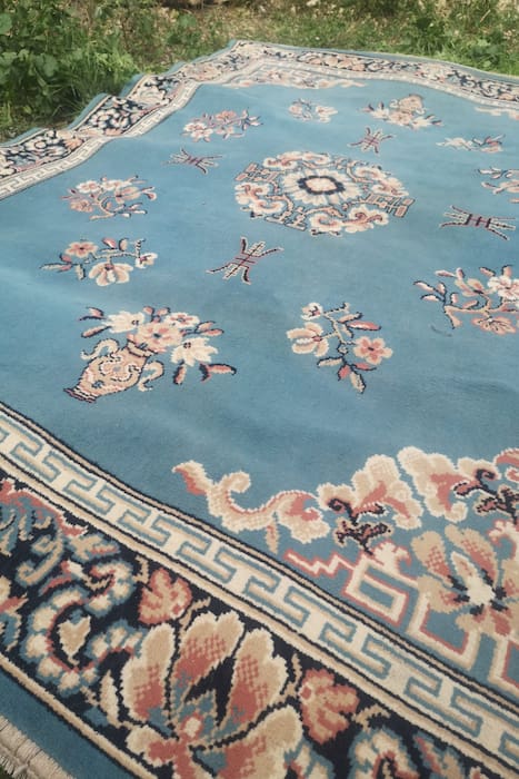 Tapis location Marseille-Déco mariage4 Tapis berbère bleu pour cérémonie