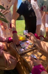 Enfants chasse aux tresors princesse