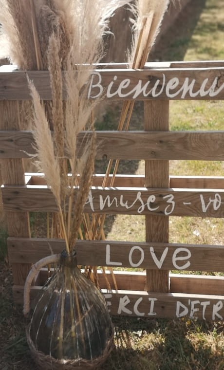 Panneaux de bienvenue palette