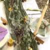 Table mariage vert sauge