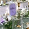 Table mariage vert sauge